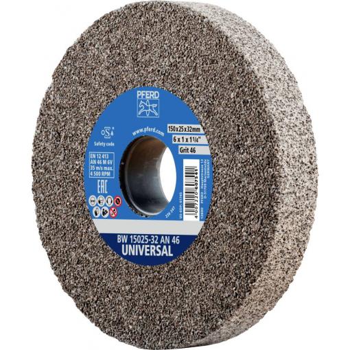 PFERD TOOLS 39010117 Brusný kotouč do stojanové brusky Průměr 150 mm Ø otvoru 32 mm 1 ks