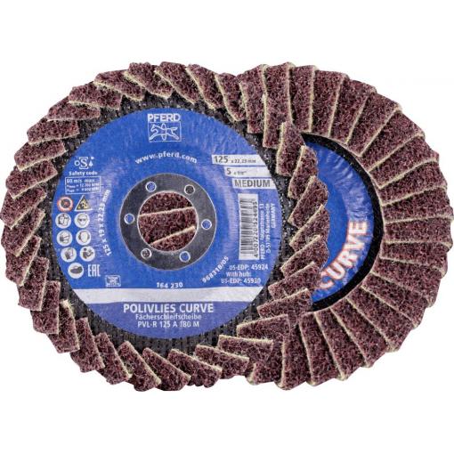 PFERD TOOLS 44694132 lamelový kotouč Průměr 125 mm Zrnitost=180 5 ks