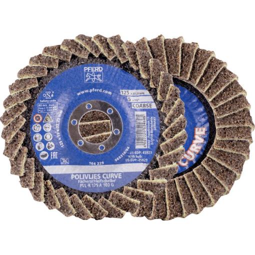 PFERD TOOLS 44694131 lamelový kotouč Průměr 125 mm Zrnitost=100 5 ks