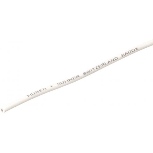 Huber+Suhner 12420093 lanko/ licna, Radox® 155, 1 x 0.75 mm², bílá, metrové zboží