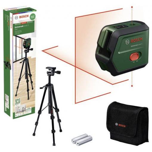 Bosch Home and Garden UniversalLevel 2 Set křížový laser dosah (max.): 12 m