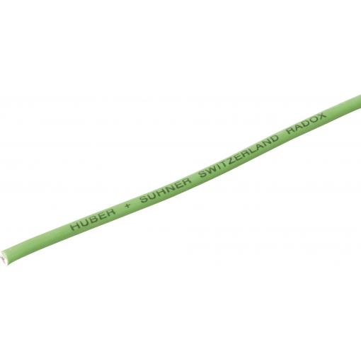 Huber+Suhner 12420138 lanko/ licna, Radox® 155, 1 x 1 mm², zelená, metrové zboží