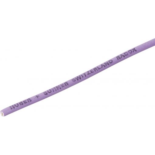 Huber+Suhner 12420329 lanko/ licna, Radox® 155, 1 x 1 mm², fialová, metrové zboží