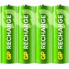 GP Recharge akumulátor AA, Ni-MH, 2100 mAh, 1.2 V, 4 ks
