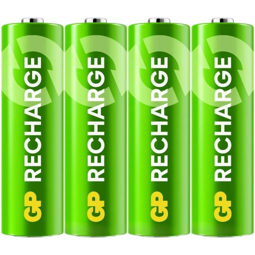 GP Recharge akumulátor AA, Ni-MH, 2100 mAh, 1.2 V, 4 ks