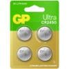 GP knoflíkový článek CR 2450 3 V 4 ks 540 mAh lithiová Ultra