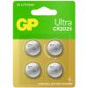 GP knoflíkový článek CR 2025 3 V 4 ks 145 mAh lithiová Ultra