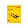Delock Kabel USB-C USB 4.0 USB-C ® zástrčka, USB-C ® zástrčka 2.00 m černá 86980