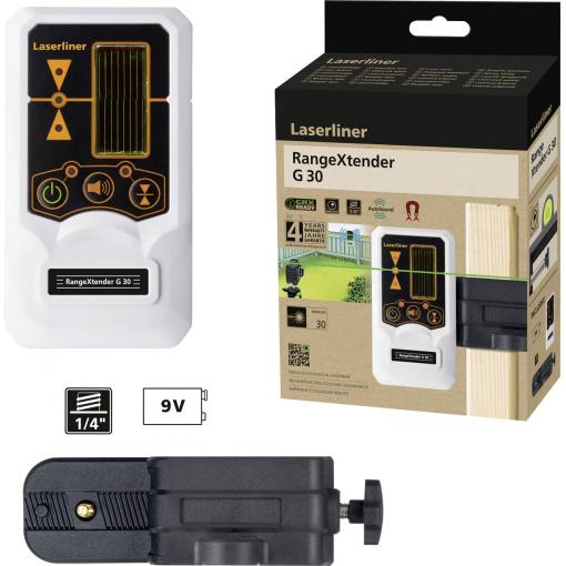 Laserliner RangeXtender G 30 laserový přijímač pro liniový laser dosah (max.): 30 m