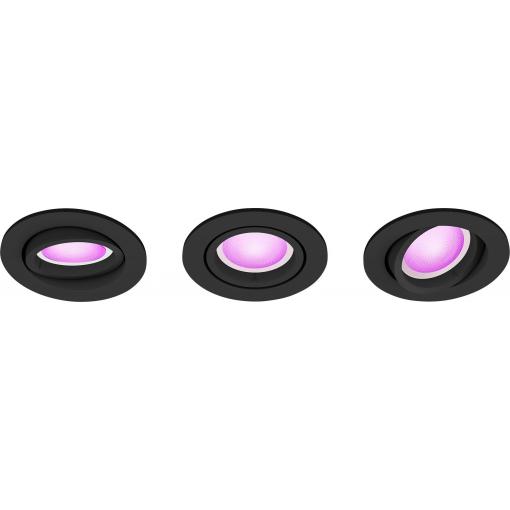 Philips Hue vestavný světlo 8720169318977 Centura Hue GU10 5.7 W teplá až studená bílá, RGBW