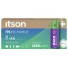 itson itsRECHARGE akumulátor AA, Ni-MH, 1.2 V, 8 ks