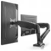Manhattan držák na stůl pro monitor 462501 2 Displej: (s) 43,2 cm (17) - 81,3 cm (32) černá Formát na výšku, nastavitelná výška, Formát na šířku, nakláněcí,