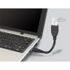 Delock USB kabel USB 3.0 USB-A zástrčka, USB-A zásuvka 0.15 m černá 83713