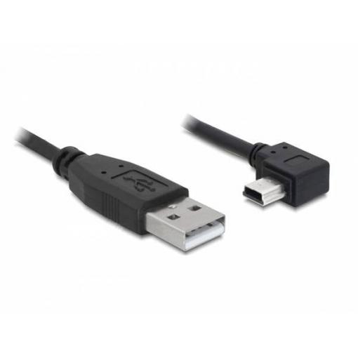 Delock USB kabel USB 2.0 USB-A zástrčka, USB Mini-B zástrčka 3.00 m černá 82683
