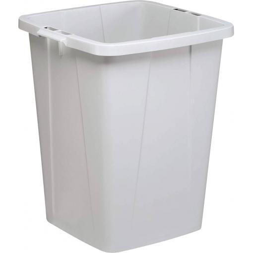 Durable Durabin Eco 90 1800505050 odpadkový koš, 90 l, plast, (š x v x h) 520 x 610 x 490 mm, šedá, 1 ks