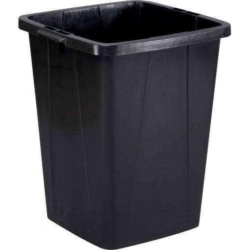 Durable Durabin Eco 90 1800505221 odpadkový koš, 90 l, plast, (š x v x h) 520 x 610 x 490 mm, černá, 1 ks