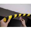 Durable 1109130 ochranný profil černá, žlutá (d x š x v) 1000 x 40 x 32 mm