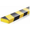 Durable 1108130 ochranný profil černá, žlutá (d x š x v) 1000 x 60 x 20 mm