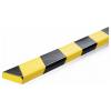 Durable 1107130 ochranný profil černá, žlutá (d x š x v) 1000 x 40 x 10 mm
