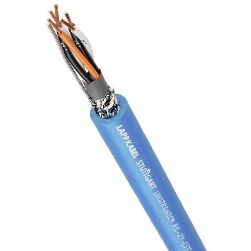 LAPP 1032401/100 datový kabel UNITRONIC® RE-2Y(ST)YV 2 x 2 x 0.5 mm² modrá 100 m