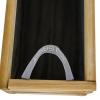Siena Garden TAUNUS TANUSSLIM 70 Box na rostliny Borové dřevo, fleece přírodní, černá