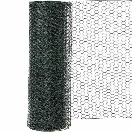 Siena Garden 457570 Šestihranné pletivo ocel 10 m