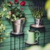 Siena Garden 395220 odpadkový koš 4 l, stříbrná, 1 ks