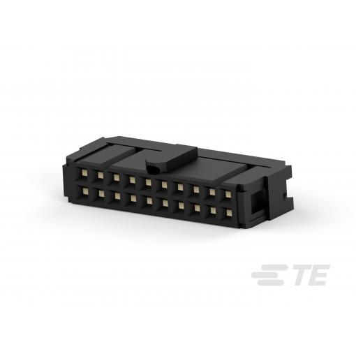 TE Connectivity 1658621-4 dutinková lišta Rastr (rozteč): 2.54 mm Počet pólů: 20 Počet řádků: 2 1 ks