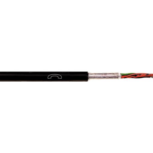 LAPP 1591226/500 telefonní kabel A-2YF(L)2Y černá 500 m