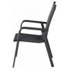 Siena Garden Tesoro M29542 zahradní židle hliník, plast antracit (matný), černá, stříbrná