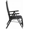 Siena Garden Tesoro Relax M29538 zahradní židle hliník, plast antracit (matný), černá, stříbrná