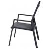 Siena Garden Tauro S83265 zahradní židle hliník antracit (matný), šedá