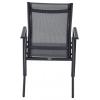 Siena Garden Tauro S83265 zahradní židle hliník antracit (matný), šedá