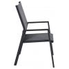 Siena Garden Tauro S83265 zahradní židle hliník antracit (matný), šedá