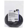 LogiLink KAB0083 KAB0083 ochrana kabelu 35 mm (max) černá 5 m