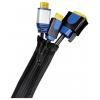 LogiLink KAB0082 KAB0082 ochrana kabelu 20 mm (max) černá 5 m