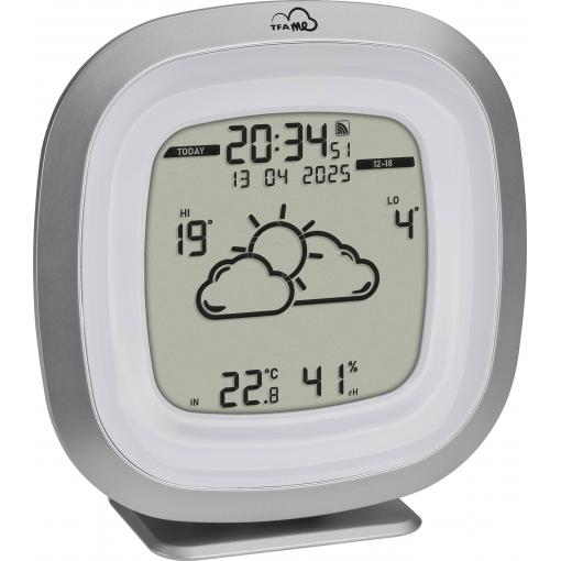 TFA Dostmann TFA.me ID-03 35.8101.54 internetová meteostanice Předpověď pro 4 dny Počet senzorů (max.) 5