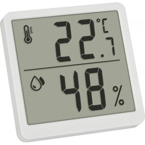 TFA Dostmann Digitales Thermo-Hygrometer teploměr a vlhkoměr bílá 1 ks