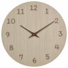 TFA Dostmann 60.3072.01 Quartz nástěnné hodiny 29.8 cm x 4.1 cm x 29.8 cm , dřevo (světlé)