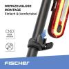 FISCHER FAHRRAD sada zpětných světel na kolo LED napájeno akumulátorem