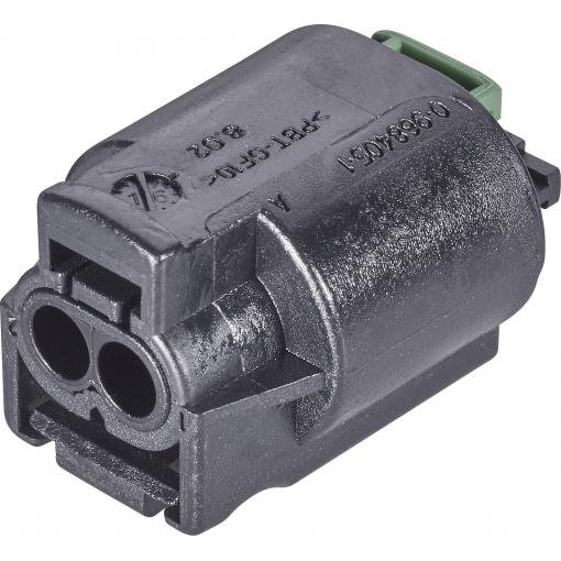 TE Connectivity AMP MQS zásuvkový konektor na kabel 4, 1-967640-1, 1 ks