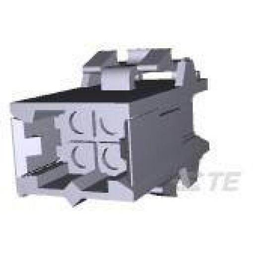 TE Connectivity Metrimate zásuvkový konektor na kabel 4, rozteč 5 mm, 207016-1, 1 ks