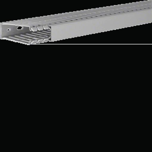 Hager BA780025 vodicí lišta (d x š x v) 2000 x 25 x 80 mm 2 m šedá
