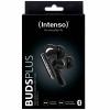 Intenso Buds Plus T310AE schwarz Headset do uší (In Ear) Bluetooth® stereo černá Potlačení hluku Nabíjecí pouzdro, Indikátor nabití, dotykové ovládání mobil