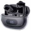 Intenso Buds Plus T310AE schwarz Headset do uší (In Ear) Bluetooth® stereo černá Potlačení hluku Nabíjecí pouzdro, Indikátor nabití, dotykové ovládání mobil
