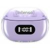 Intenso Buds Plus T313AE lila Headset do uší (In Ear) Bluetooth® stereo fialová Potlačení hluku mobil