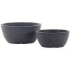 Siena Garden MALAGA 55-48-02-GA Mísa na rostliny polyetylén antracitová
