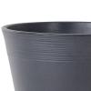 Siena Garden MALAGA 44-33-02-GA Nádoba na rostliny polyetylén antracitová