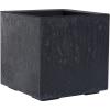 Siena Garden FARO STONE LA935-70 Box na rostliny polypropylen betonová optika , černá