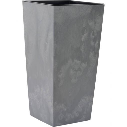 Siena Garden NIZZA STONE LA533-70 Nádoba na rostliny polypropylen betonová optika , šedá